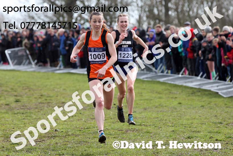 Senior womens 2019 British Athletics Inter Counties Cross Country, Prestwood Hall, Loughborough. Photo:  David T. Hewitson/Sports for All Pics